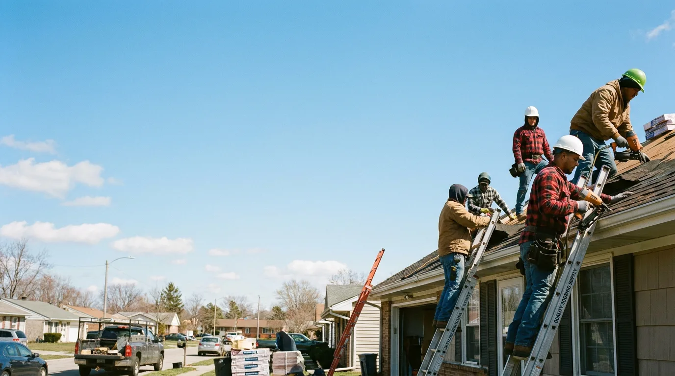 Roofing in Garden, MI near me